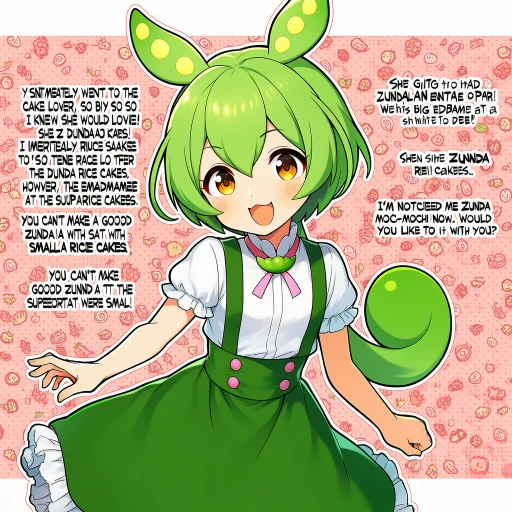 Storyteller⇛画像生成・ホワイトデーのずんだもん